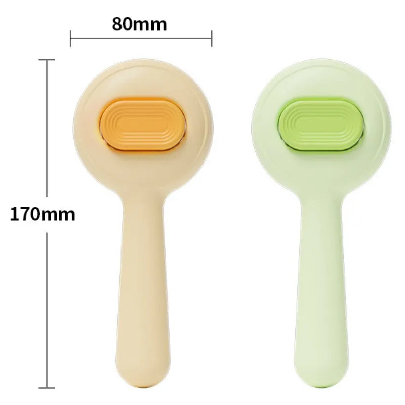 Self-Cleaning Pet Hair Remover Brush for Dogs & Cats